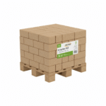 Briqueta ARDEBEN RUF - Madera Dura Natural - Larga Duración - 50 Paquetes de10 kg (5 briquetas)