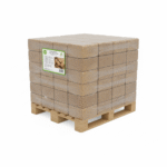 Briqueta de Madera Comprimida RUF - 100% Madera Dura - Larga Duración - 50 Paquete de 10 kg