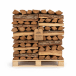 Leña de Encina Seca Premium - Humedad <20% - Palet 875 kg (Leña Islantilla Sl)